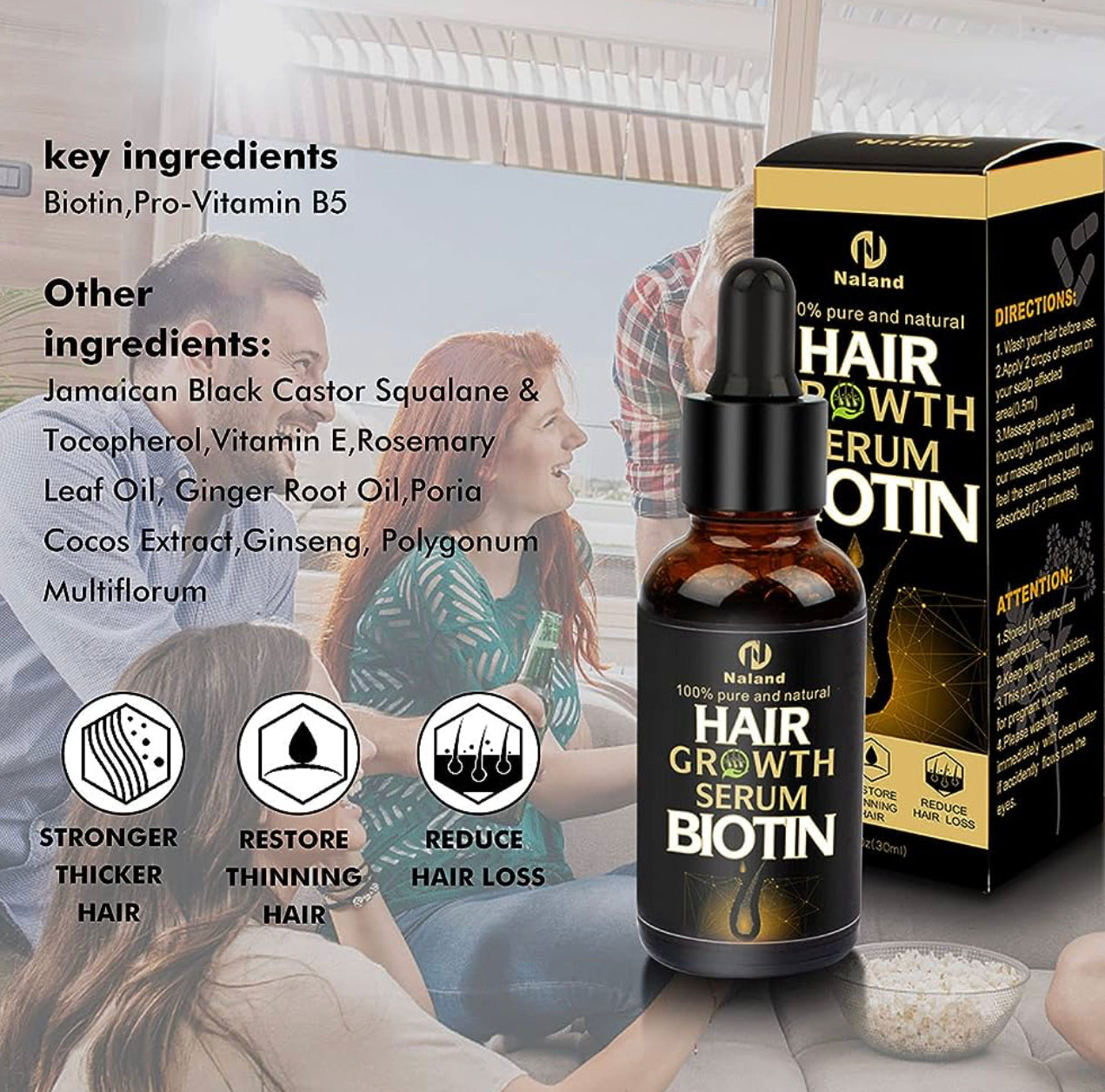 Bali ancient hair growth kit