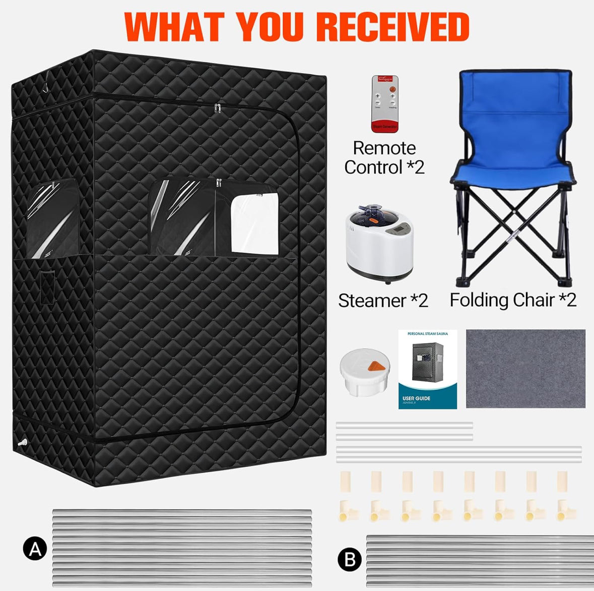 Premium 2 person sauna