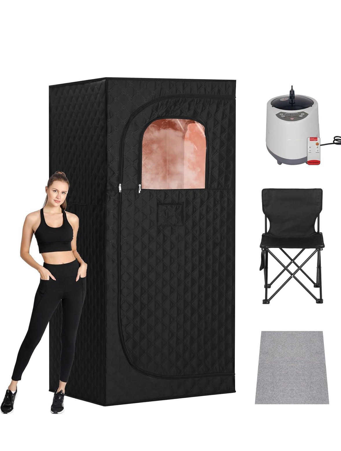 Deluxe sauna w/remote