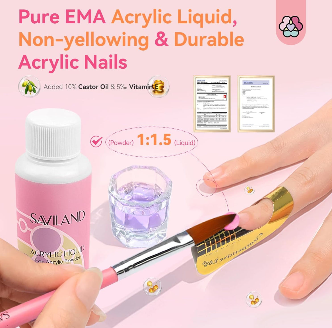Deluxe nail kit with drills
